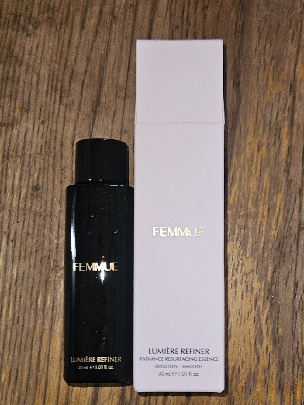 Femmue Lumière Refiner Radiance Resurfacing Essence Mini 1.01fl Oz BNIB